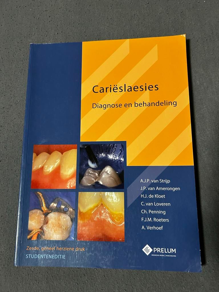 Cariëslaesies: Diagnose en Behandeling - Studenten editie, Ophalen of Verzenden, Beta, Zo goed als nieuw, HBO