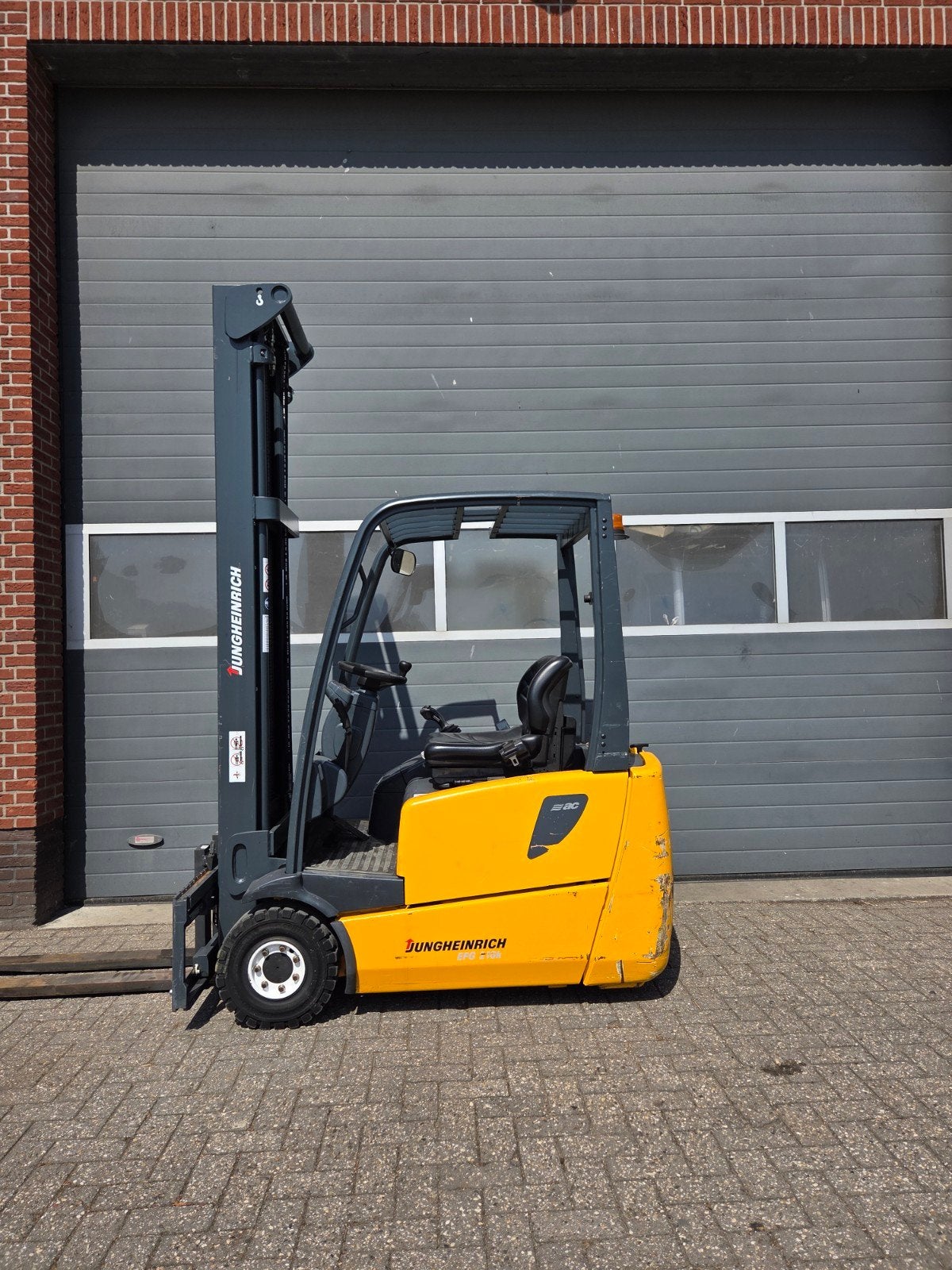 Heftruck Jungheinrich efg216 Triplex Sideshift Freelift 6,5M, Zakelijke goederen, Linde Toyota Hyster Komatsu Nissan jungheinrich Still Halla
