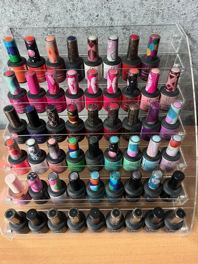 Pink gellak met toebehoren, Ophalen, Gebruikt, Overige kleuren, Handen en Nagels