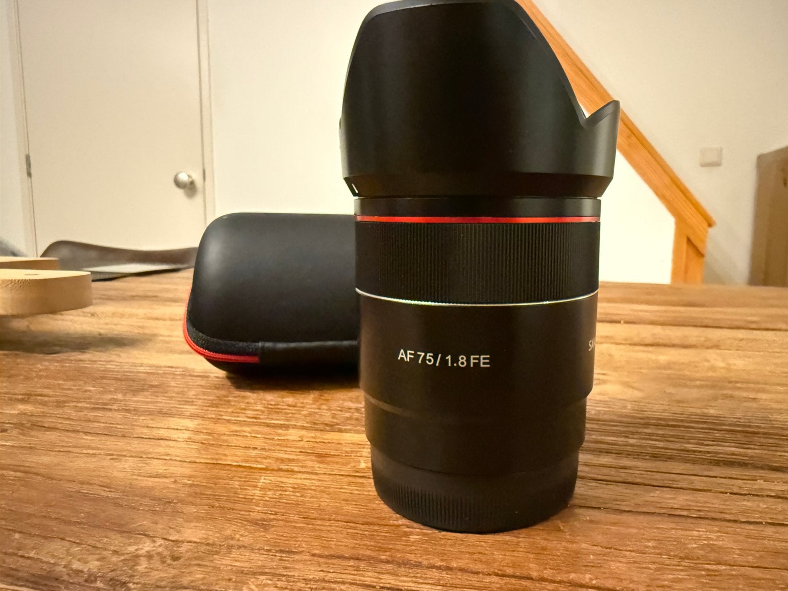 Samyang 75mm f1.8 AF Portretlens Sony E-Mount, Audio, Tv en Foto, Fotografie | Lenzen en Objectieven, Ophalen of Verzenden, Zo goed als nieuw