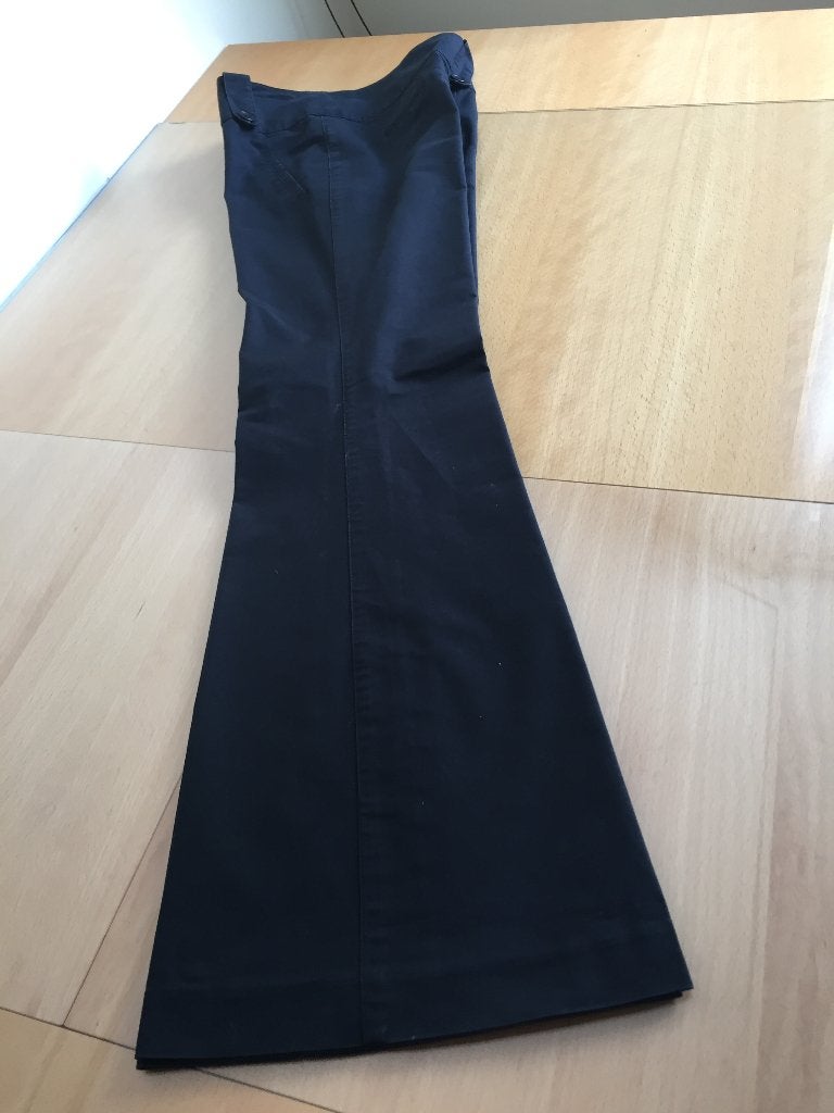 ZGAN YAYA broek met uitlopende pijp, zwart, maat 38/40, Kleding | Dames, Maat 38/40 (M), Zwart, Ophalen of Verzenden, Zo goed als nieuw