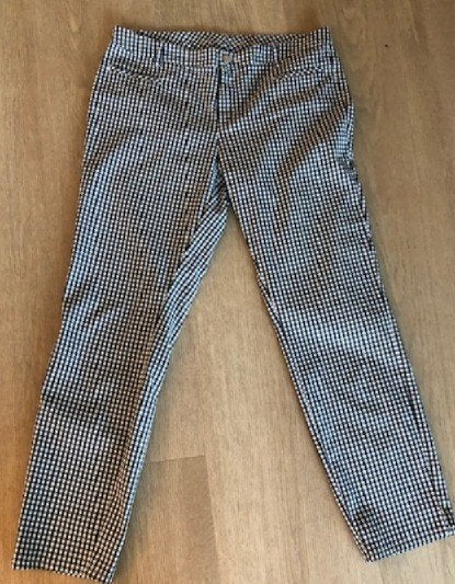 Rosner zwart/witte ruiten broek maat 40, Kleding | Dames, Maat 38/40 (M), Verzenden, Zwart, Zo goed als nieuw