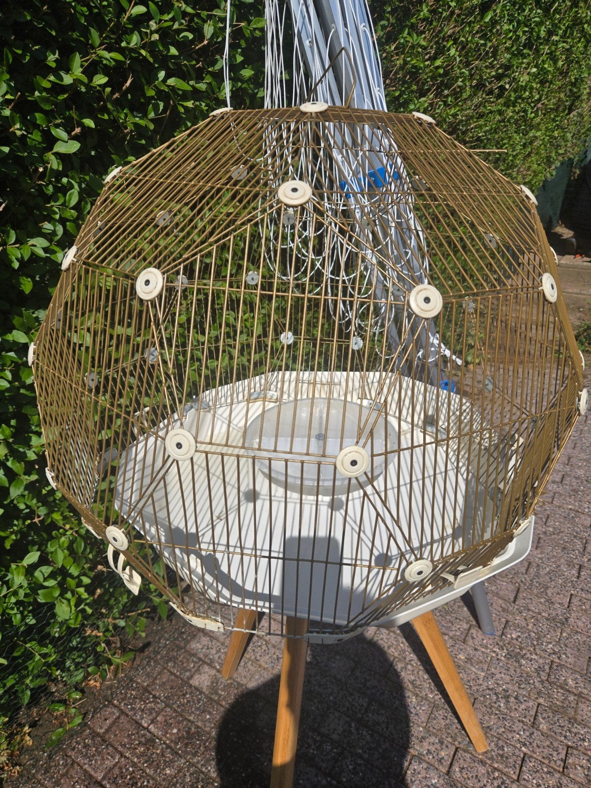 Vogelkooi, Ophalen of Verzenden, Metaal, Vogelkooi