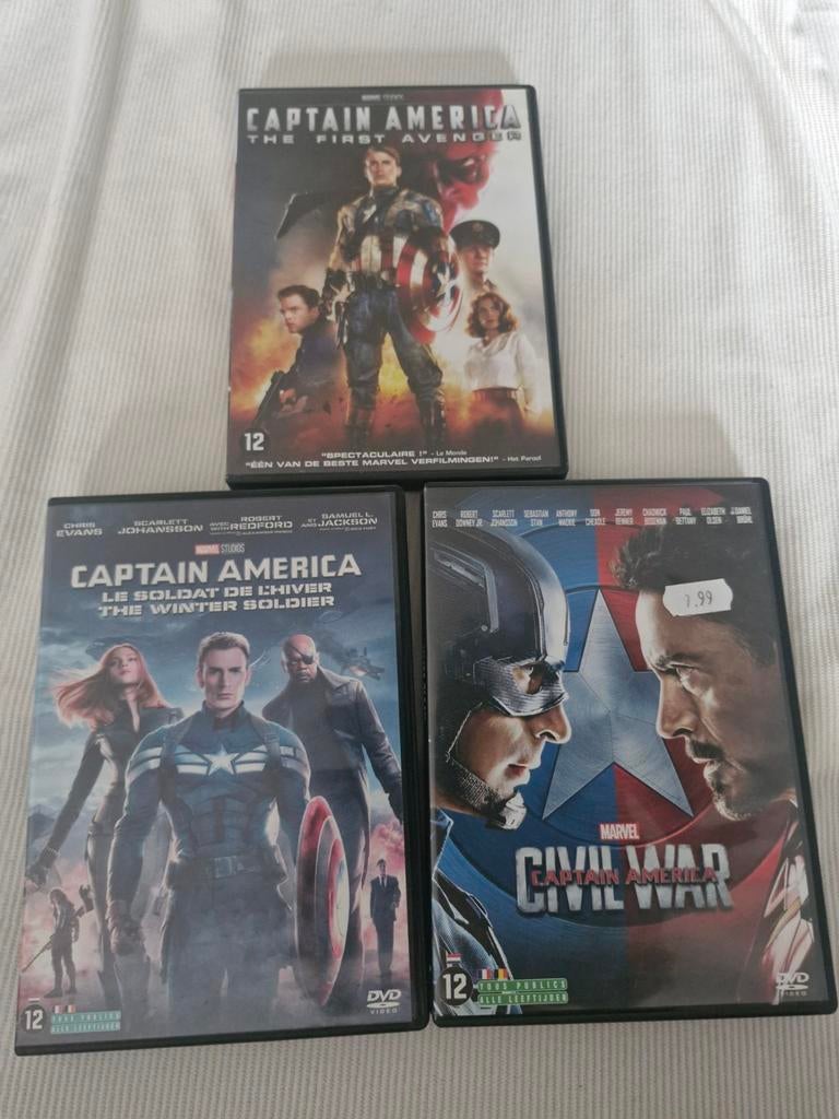 Captain America set, Vanaf 12 jaar, Ophalen of Verzenden, Zo goed als nieuw, Actie
