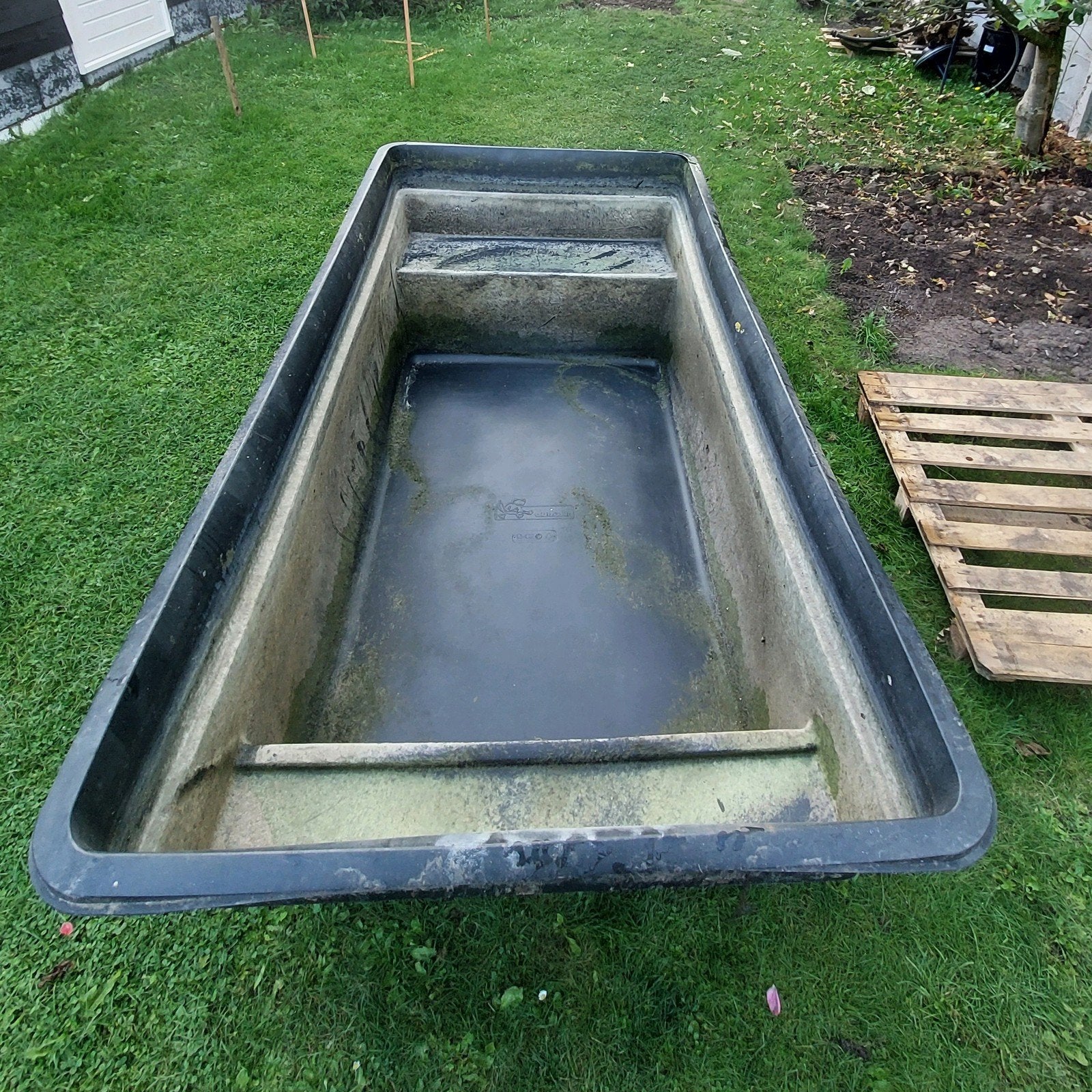 Ubbink Qadra C2 vijver, rechthoekig, 1500 liter, Tuin en Terras, Ophalen, Gebruikt