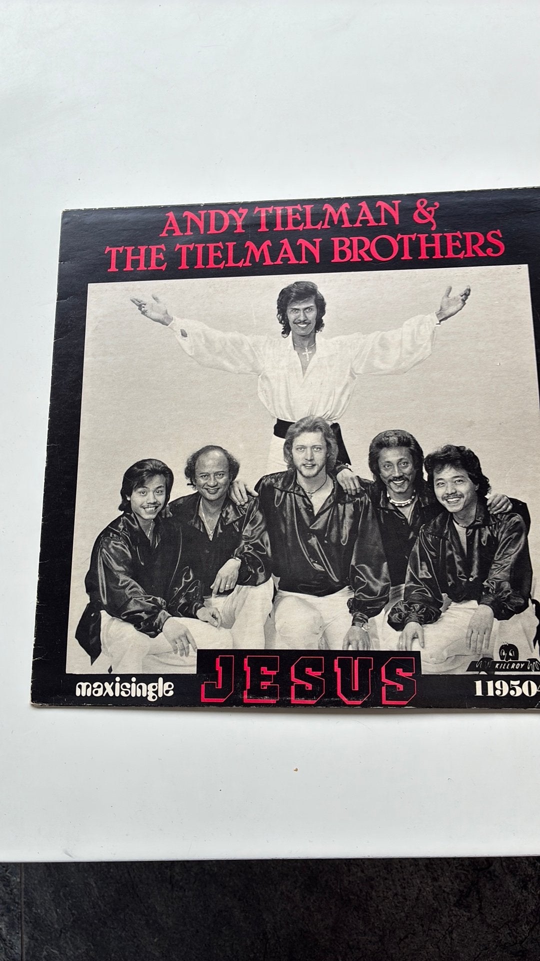 Andy Tielman & The Tielman Brothers ‎– Jesus, LP, Gebruikt, Pop, 12 inch