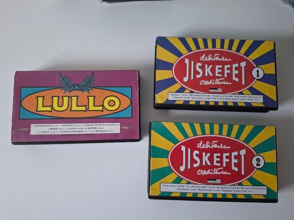 Videobanden Jiskefet, Gebruikt, Tv-serie of Tv-programma, Vanaf 12 jaar, VHS