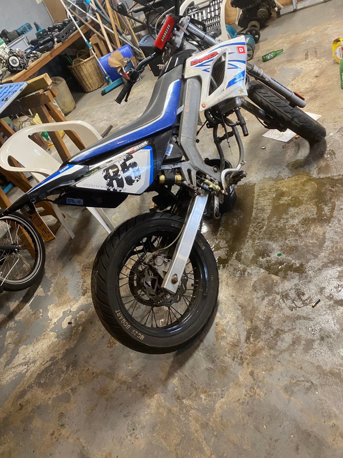 derbi drd 2009 rollend frame (wokvrij), Ophalen, Gebruikt, Frame