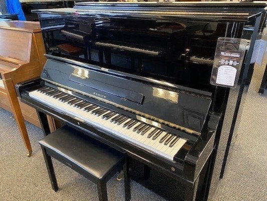 Samick Piano SU 131 2 x per jaar gestemd goed onderhouden, Muziek en Instrumenten, Gebruikt, Zwart, Ophalen of Verzenden, Piano