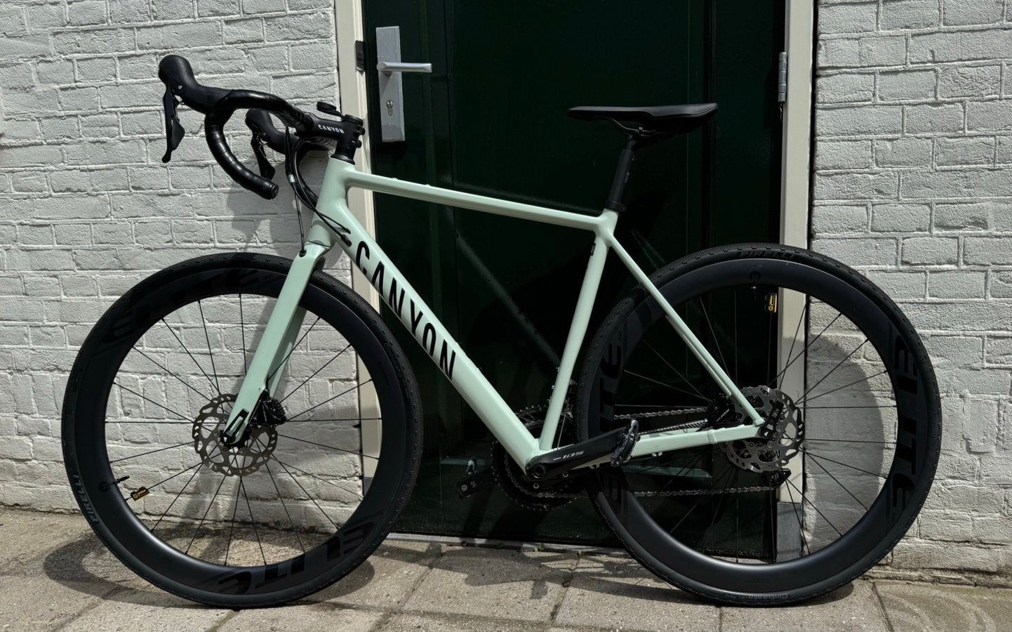 Canyon Endurace 7 AL Disc | 105 | Aero carbon wielset | M, Carbon, Zo goed als nieuw, Meer dan 20 versnellingen, 53 tot 57 cm