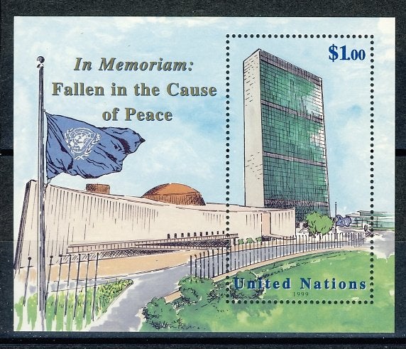UNO New York Blok 17 1999 postfris, Ophalen of Verzenden, Postfris, Noord-Amerika