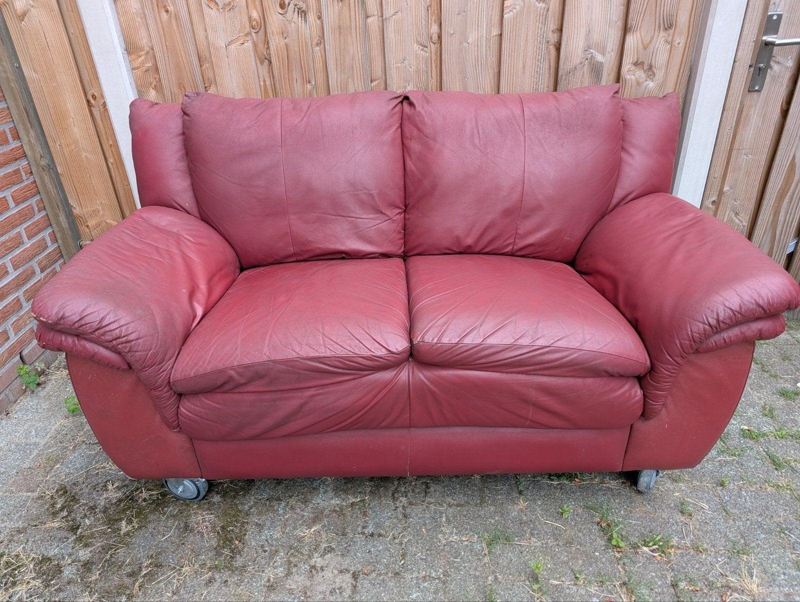 2-Zits bank, Ophalen, Gebruikt, 150 tot 200 cm, Tweepersoons
