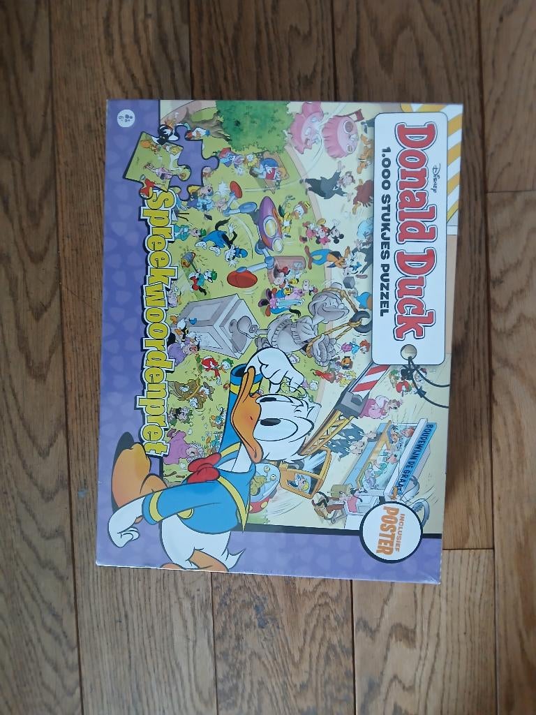 NIEUW in folie Donald Duck puzzel Spreekwoordenpret, Ophalen, Meer dan 50 stukjes, Nieuw, 6 jaar of ouder