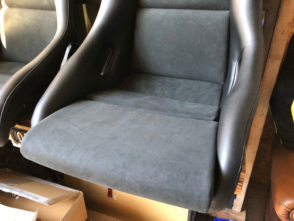 Recaro Pole Position vinyl dinamica kuipstoel schaalstoel, Ophalen of Verzenden