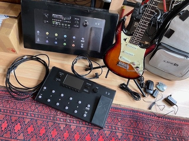 Line 6 Variax JTV / Helix LT Set, Ophalen, Zo goed als nieuw, Solid body, Overige merken