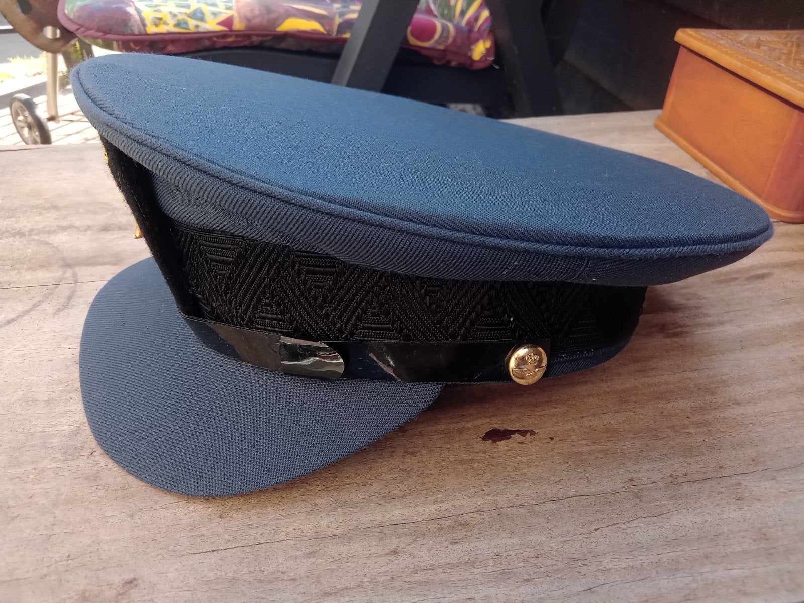 DT Pet Luchtmacht Maat 57, Ophalen of Verzenden, Luchtmacht, Nederland, Helm of Baret