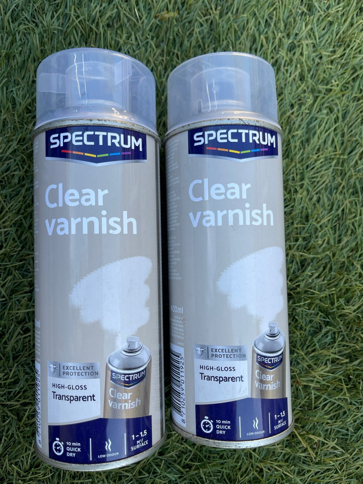 Spuitverf en vernis - Nieuw en ongebruikt, Doe-het-zelf en Verbouw, Verf, Beits en Lak, Ophalen, Zwart, Nieuw, Verf