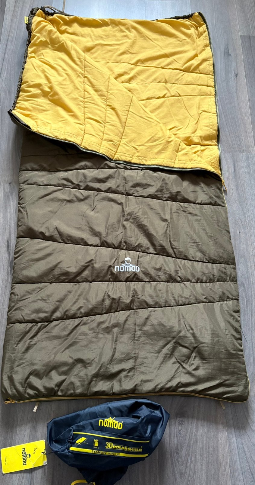 Nomad slaapzak, Stanley junior 70 x 150cm, Ophalen of Verzenden, Zo goed als nieuw