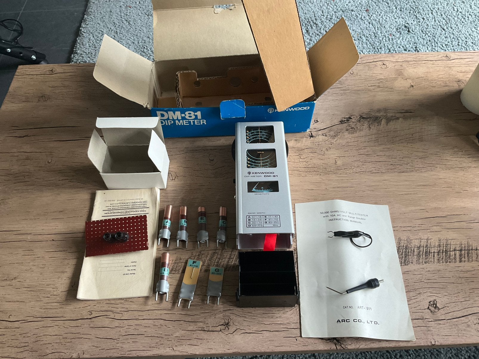 Kenwood DM-81 Dip Meter. In nieuw staat. Lees info, Ophalen, Zo goed als nieuw