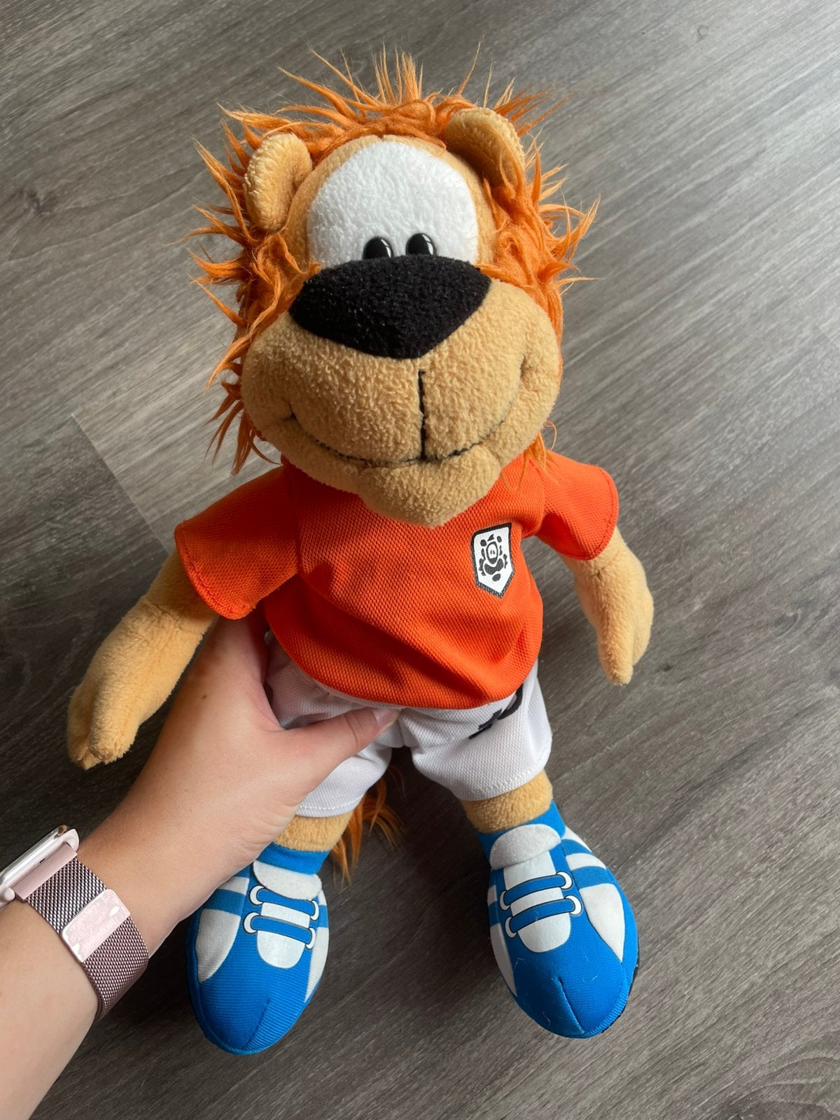 Loeki de leeuw knuffel, Ophalen of Verzenden, Gebruikt, Oranje, Overige typen