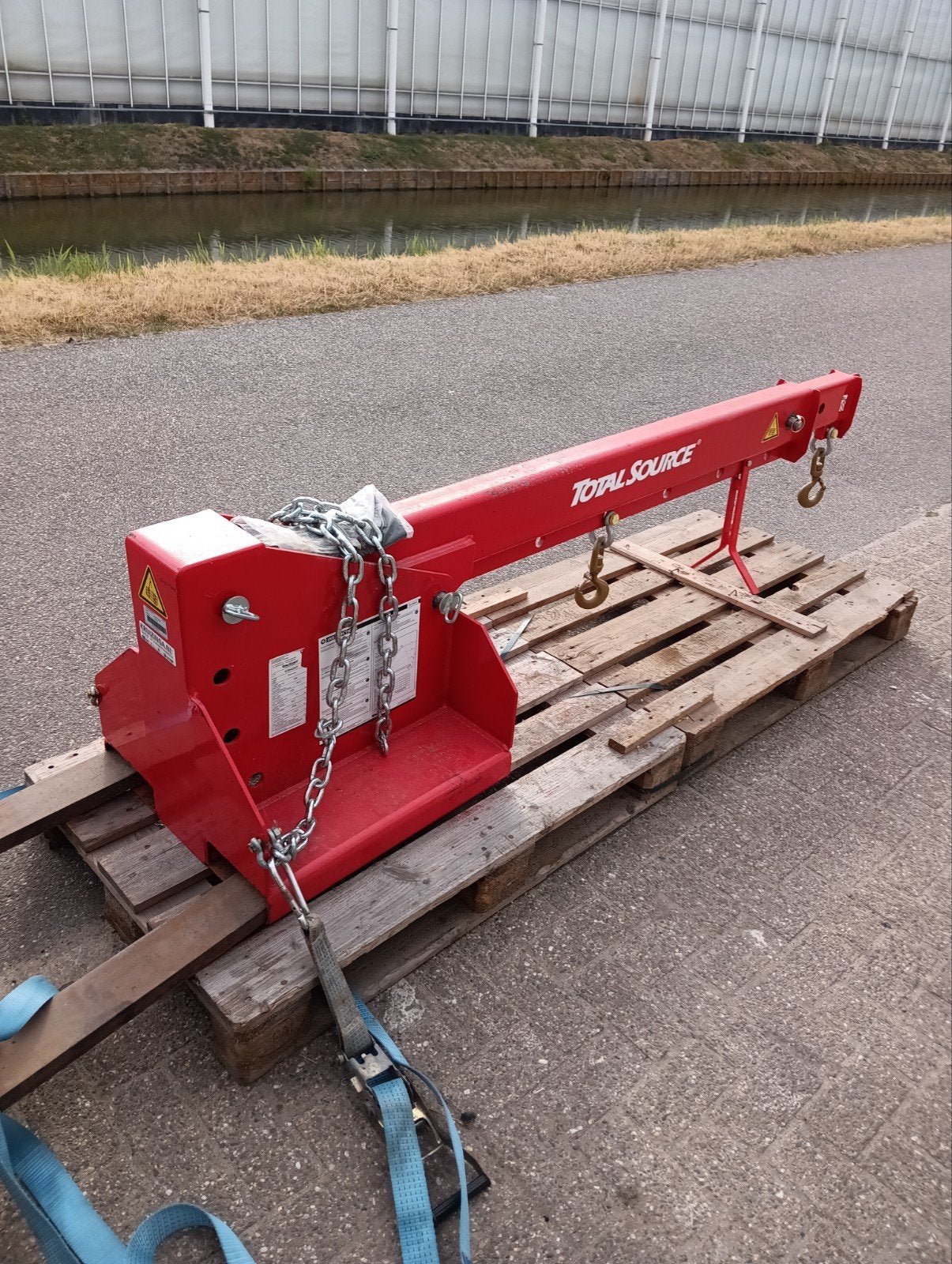 hijs jip voor heftruck nieuw 2,5 ton uitschuifbaar, Ophalen of Verzenden, Nieuw