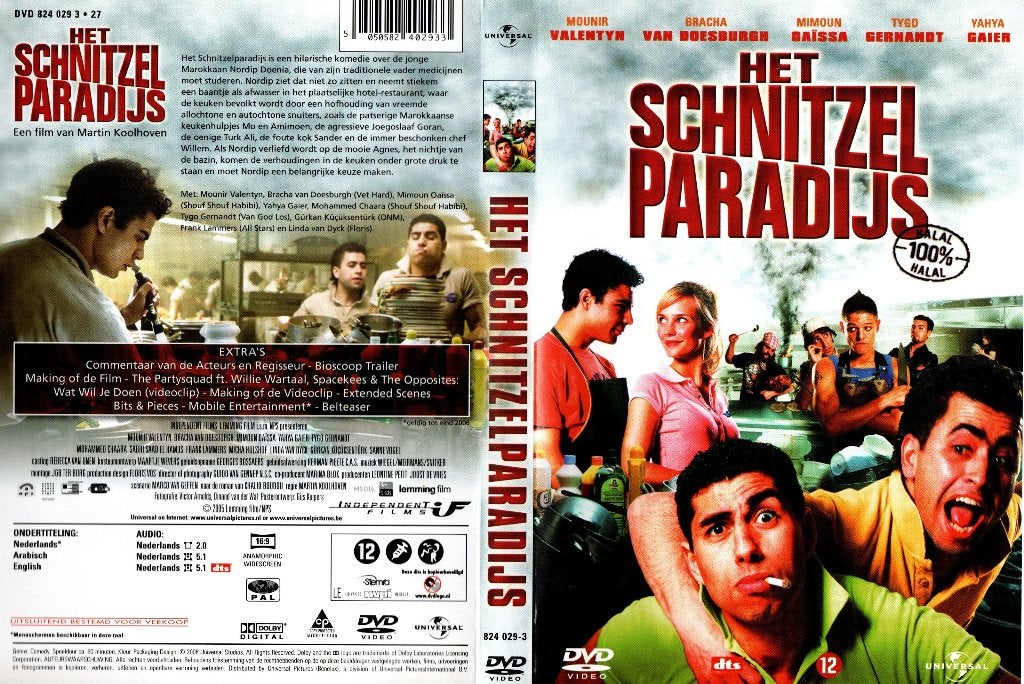 Het Schnitzel Paradijs, Cd's en Dvd's, Vanaf 12 jaar, Ophalen of Verzenden, Zo goed als nieuw, Komedie