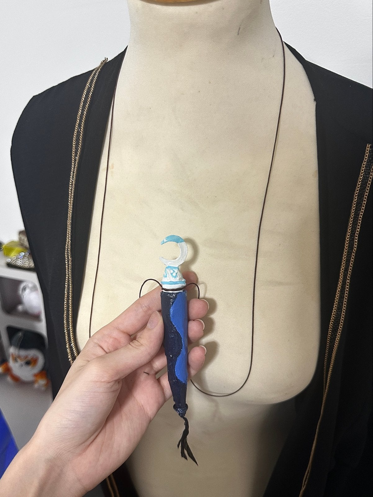 Handgemaakte Katara's Ketting met Spirit Water - Avatar, Blauw, Nieuw, Ophalen of Verzenden, Overige materialen