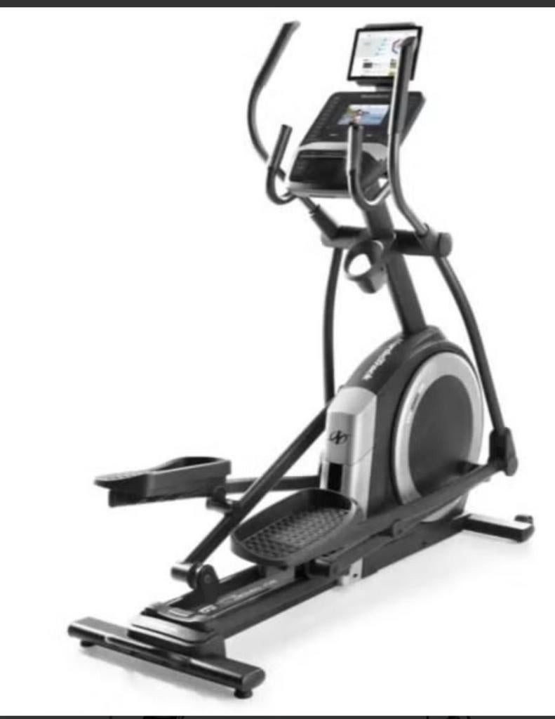 Crosstrainer met tablet/telefoonhouder, Ophalen, Zo goed als nieuw, Buik, Crosstrainer