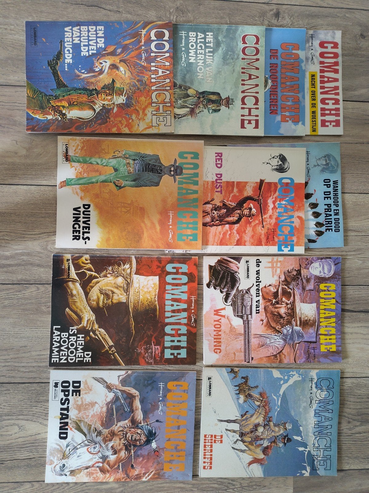 Comanche stripboeken - 11 delen, Meerdere stripboeken, Ophalen of Verzenden, Gelezen