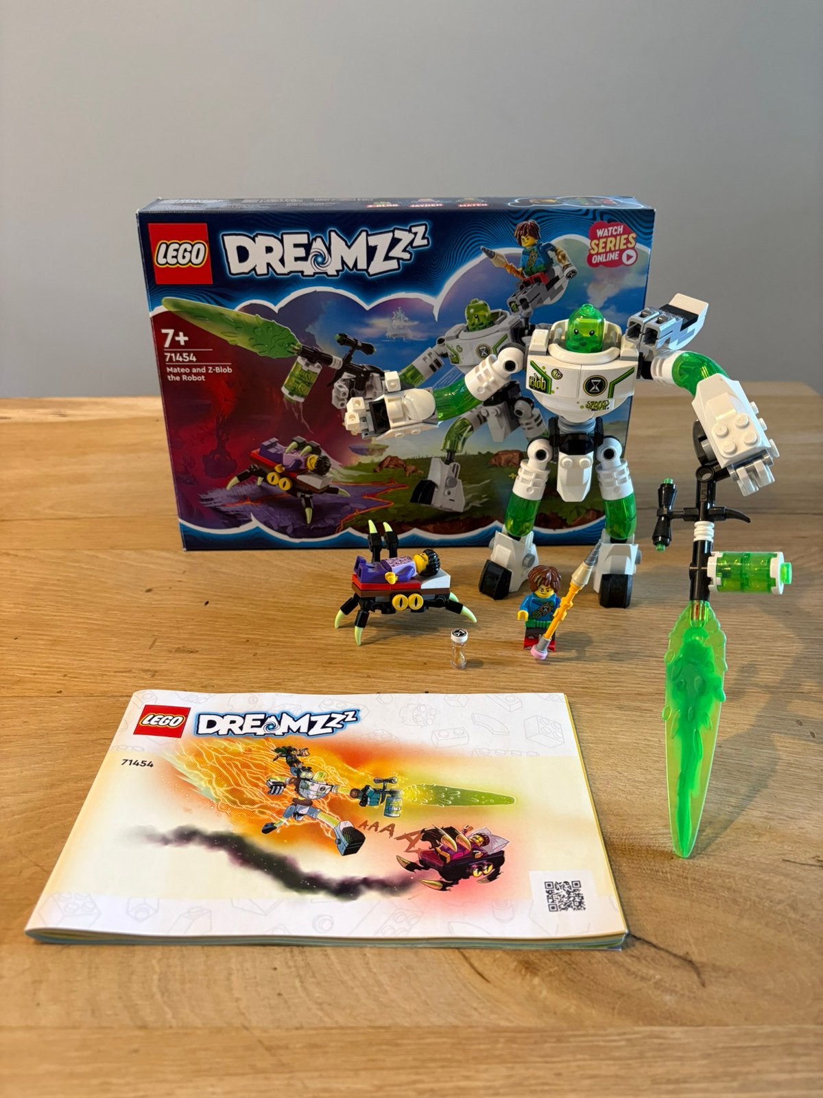 LEGO Dreamzzz Mateo en Z-Blob de robot (71454), Inclusief instructies, Overige thema's, Lego, Ophalen of Verzenden