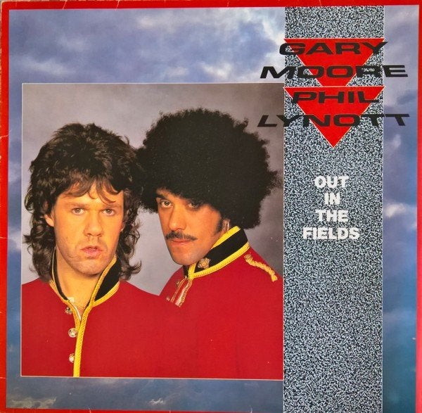 MAXI-SINGLE - Gary Moore / Phil Lynott - Out in the fields, Cd's en Dvd's, Vinyl Singles, Ophalen of Verzenden, Zo goed als nieuw