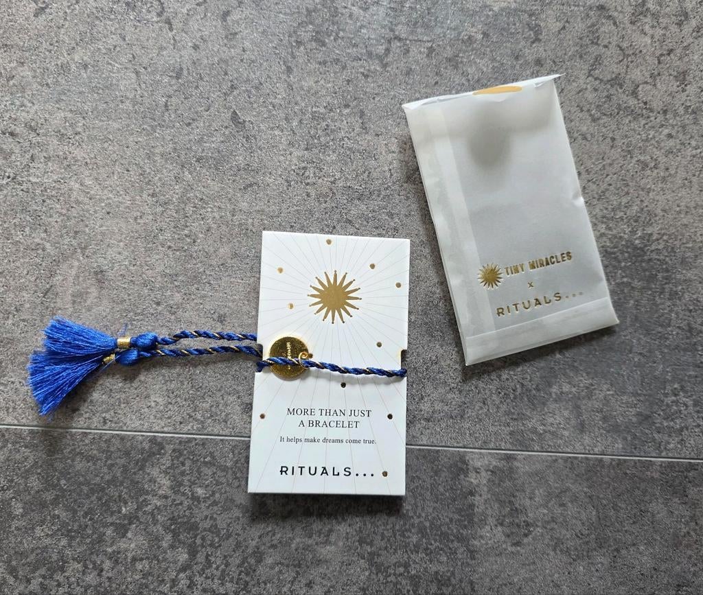 Rituals x Tiny Miracles armband bracelet NIEUW, Ophalen of Verzenden, Nieuw