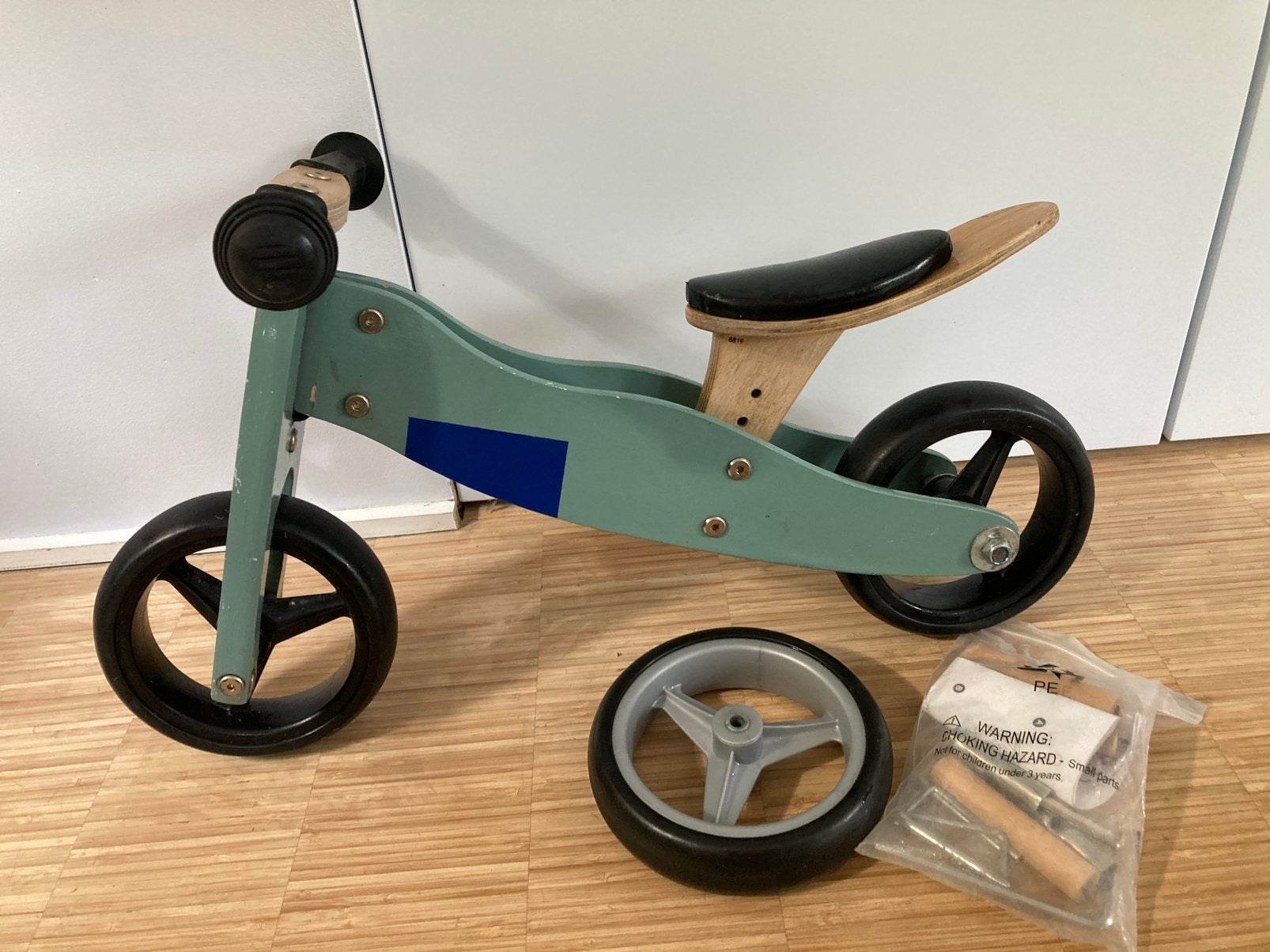 Loopfiets binnen, Ophalen, Gebruikt, Loopfiets