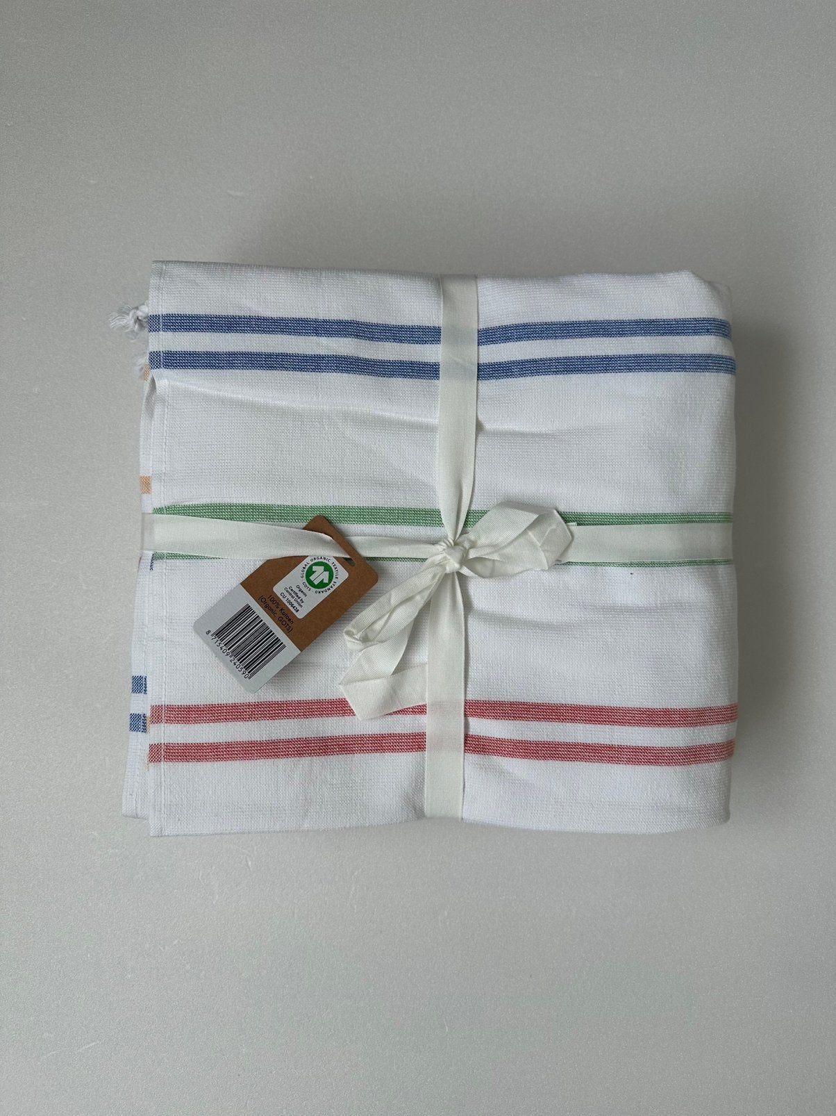 Ser van 2 Hammamdoeken / strandlakens nieuw, Handdoek, Nieuw, Ophalen of Verzenden, Wit
