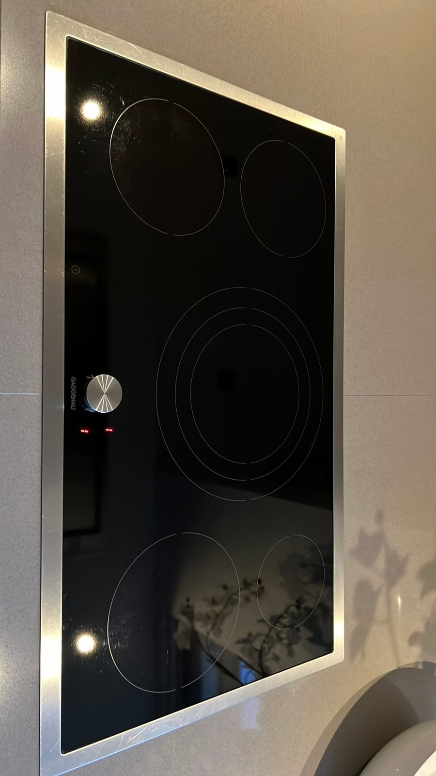 Gaggenau inductieplaat  C1491 90x50, Ophalen of Verzenden, Inbouw, Inductie, 4 kookzones