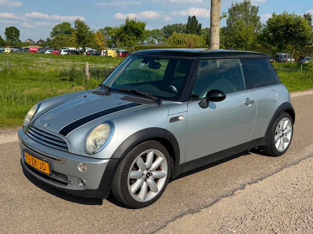 Mini Mini 1.6 Cooper Chili APK 03-2027 Airco NAP, Auto's, Mini, Voorwielaandrijving, Stof, Gebruikt, Zwart