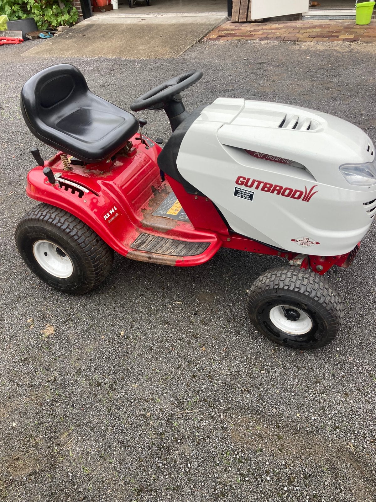 Tuintrekker gutbrod JLX 96 S, Tuin en Terras, Ophalen, Gebruikt, Benzine