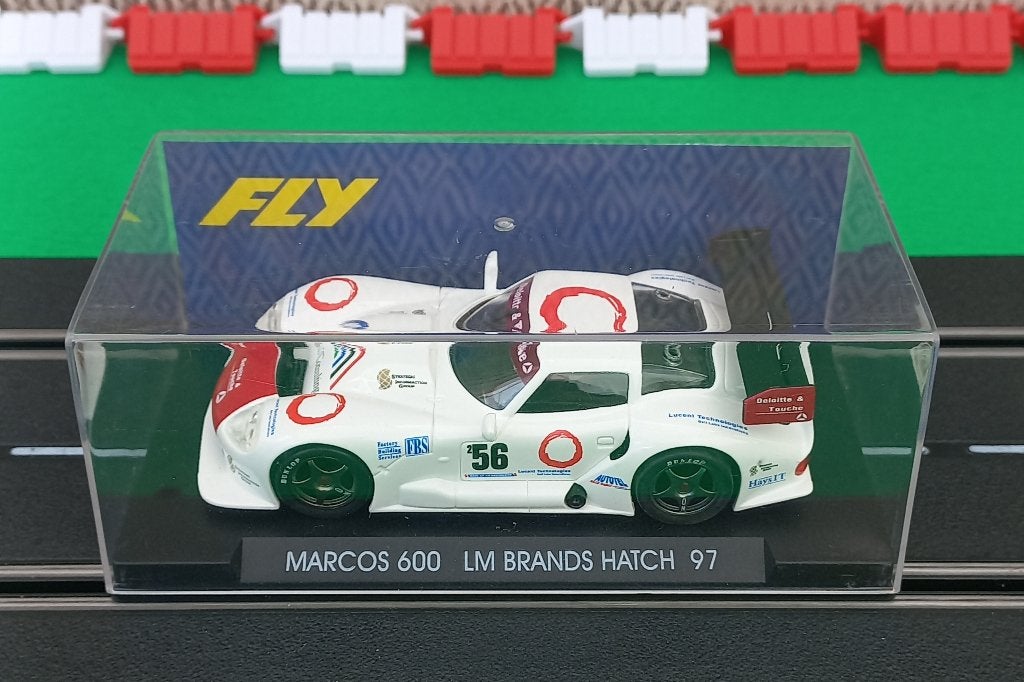 FLY Slotcar Marcos 600 LM #56, Overige merken, Racebaan, Nieuw, Ophalen of Verzenden