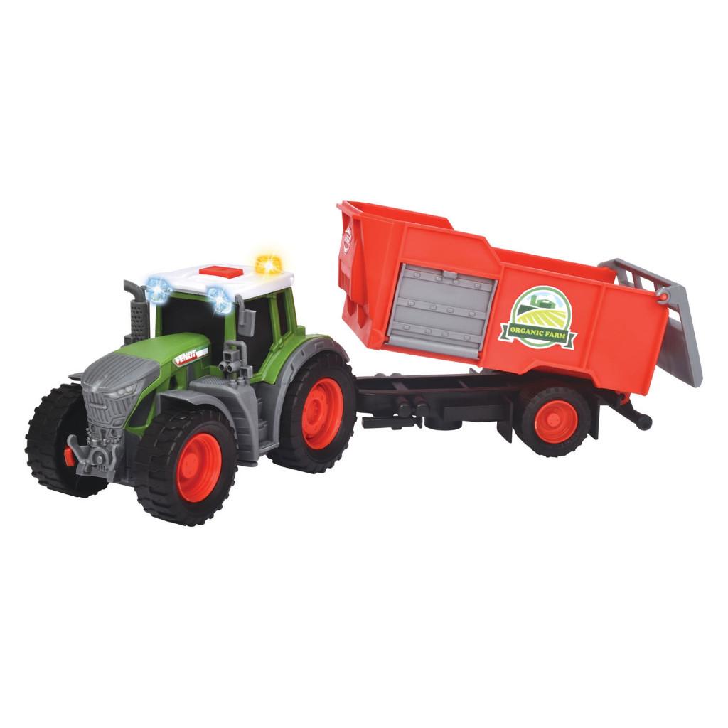 Dickie Toys: Fendt Tractor met aanhanger 26 cm, Kinderen en Baby's, Speelgoed | Speelgoedvoertuigen, ., Nieuw, Ophalen of Verzenden