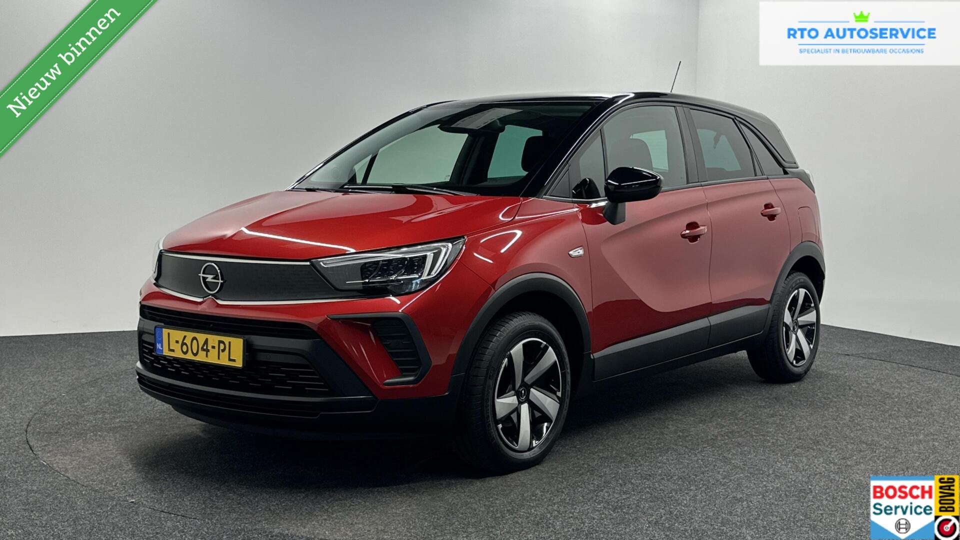 Opel Crossland 1.2 Turbo Edition CAMERA CARPLAY NAVI CRUISE., Voorwielaandrijving, Gebruikt, 1199 cc, Met garantie (alle)