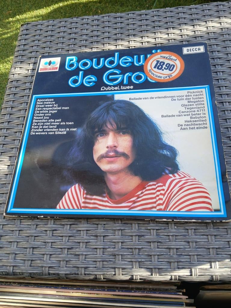Boudewijn de Groot - Dubbel twee, Cd's en Dvd's, Vinyl | Nederlandstalig, Ophalen of Verzenden