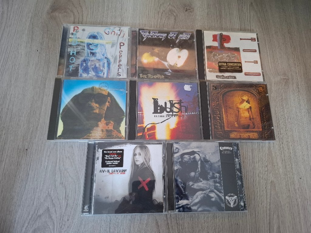 Verzameling 8 Rock/Metal cd's., Ophalen of Verzenden, Gebruikt, Hardrock, Album