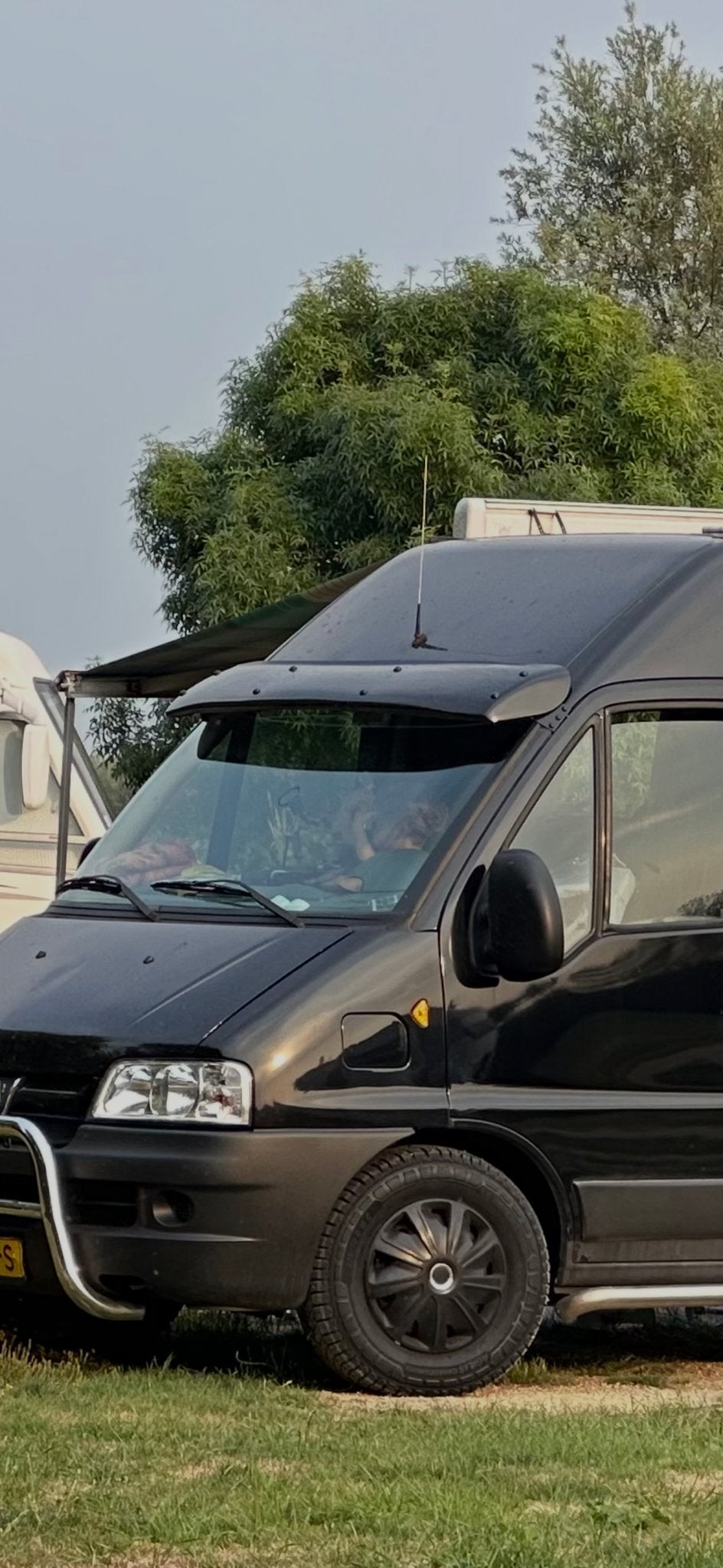 Zonnescherm voor Peugeot Boxer / Fiat Ducato, Ophalen, Gebruikt