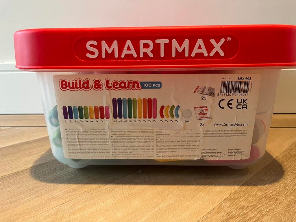 SmartMax Build & Learn XXL 100, Ophalen of Verzenden, Zo goed als nieuw