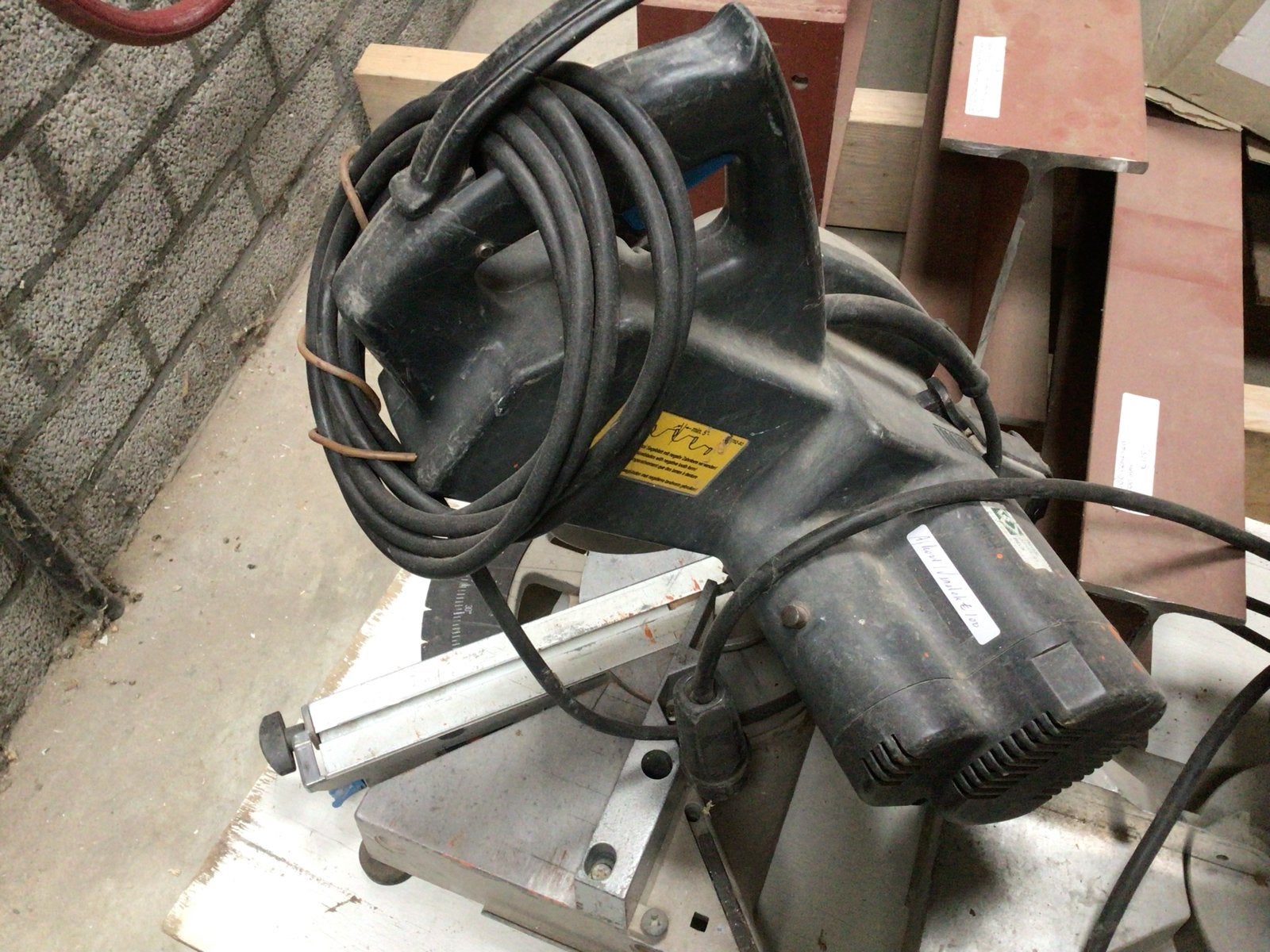 Afkortzaag - Gebruikt, Goede Staat, Ophalen, Gebruikt, 600 tot 1200 watt, Afkortzaag