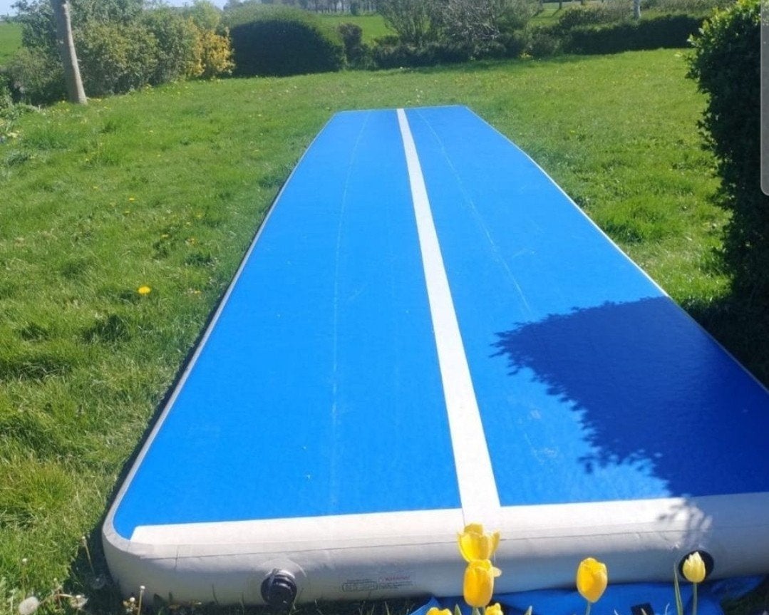 Airtrack Factory Airtrack 10m x 2m x 20cm, Sport en Fitness, Ophalen, Gebruikt, Materiaal