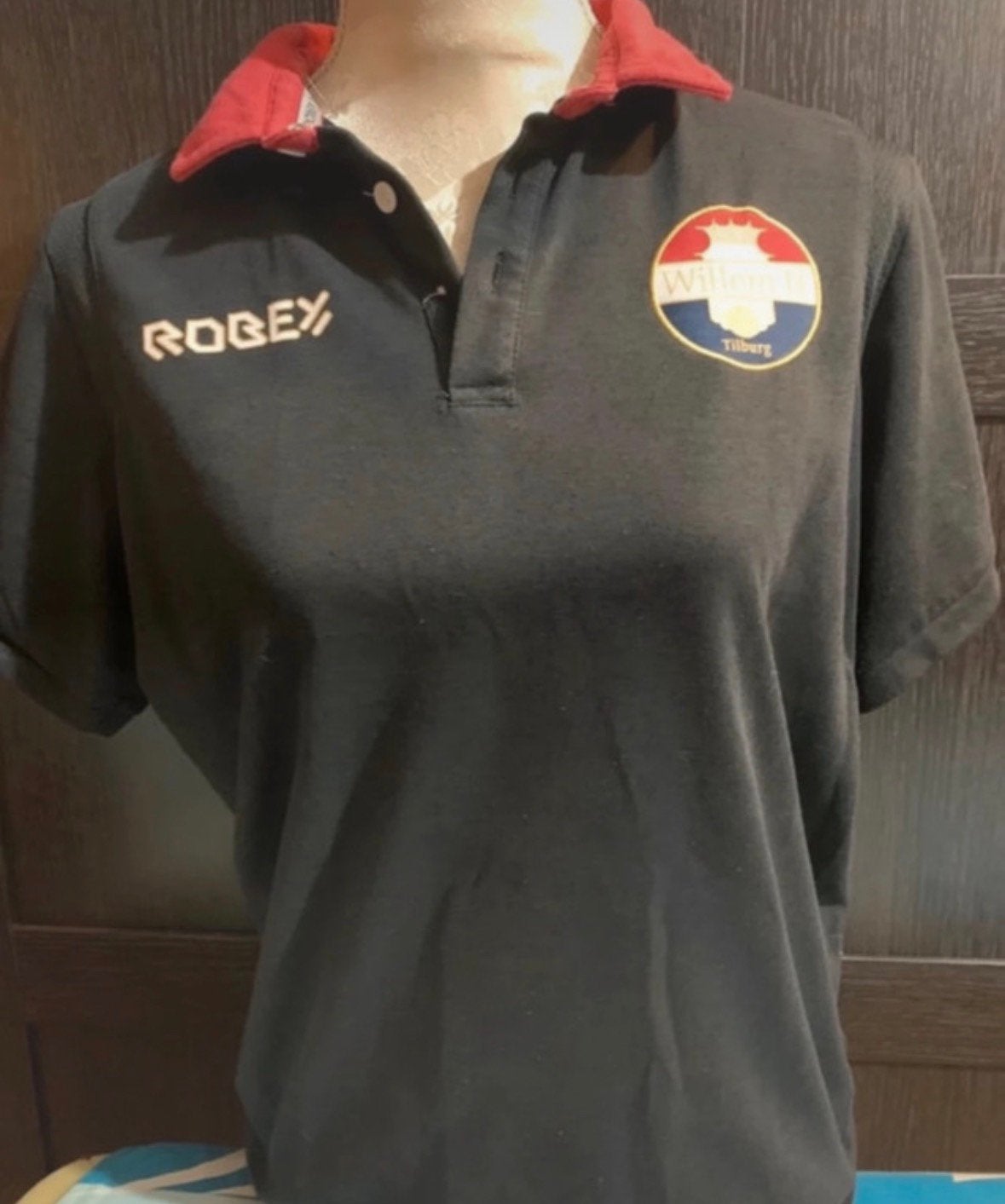 Willem II polishirt maat m, Ophalen of Verzenden, Zo goed als nieuw, Blauw