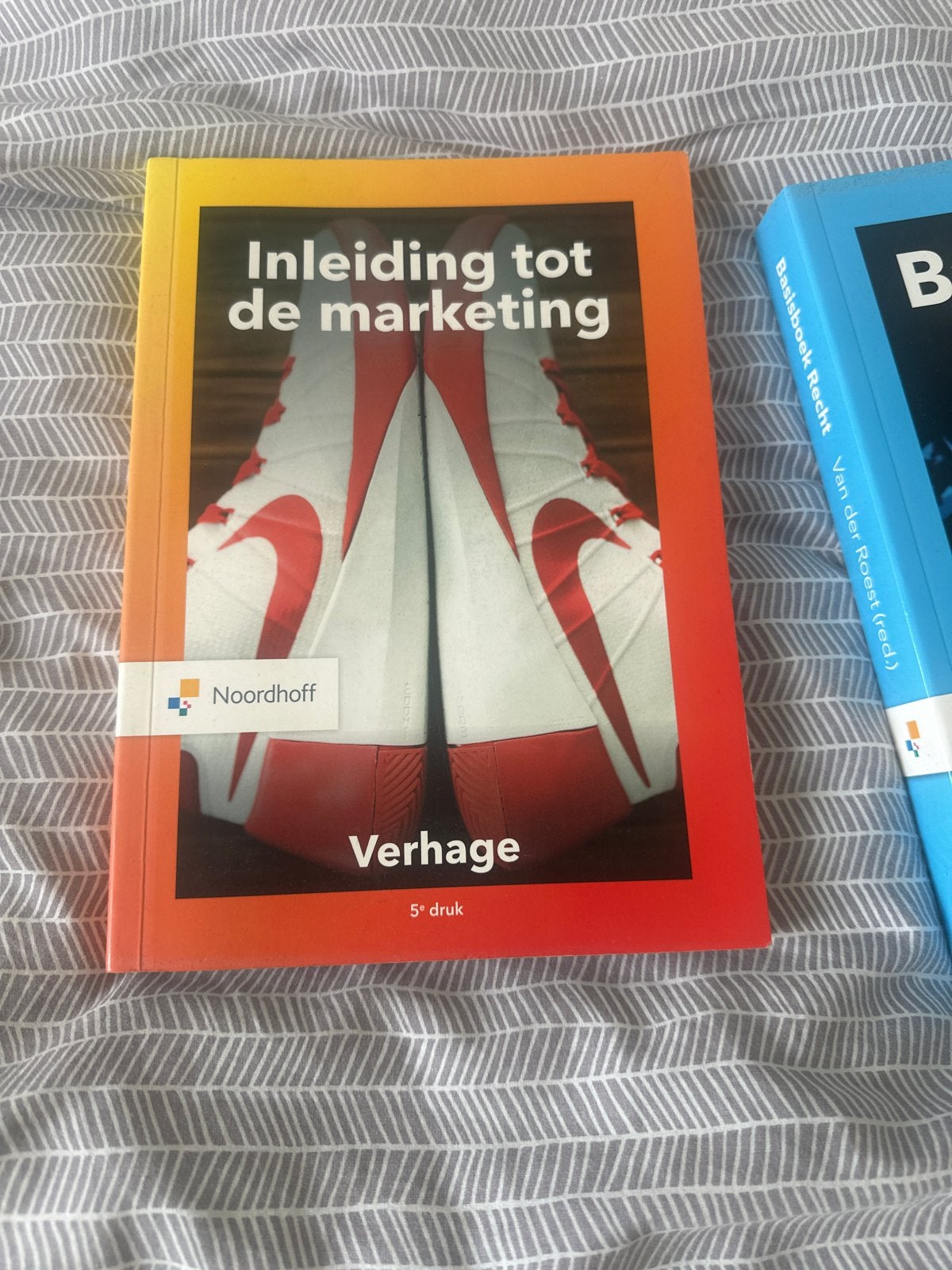 Inleiding tot de marketing - 5e druk (Verhage), Boeken, Studieboeken en Cursussen, Ophalen of Verzenden, Gamma, Zo goed als nieuw