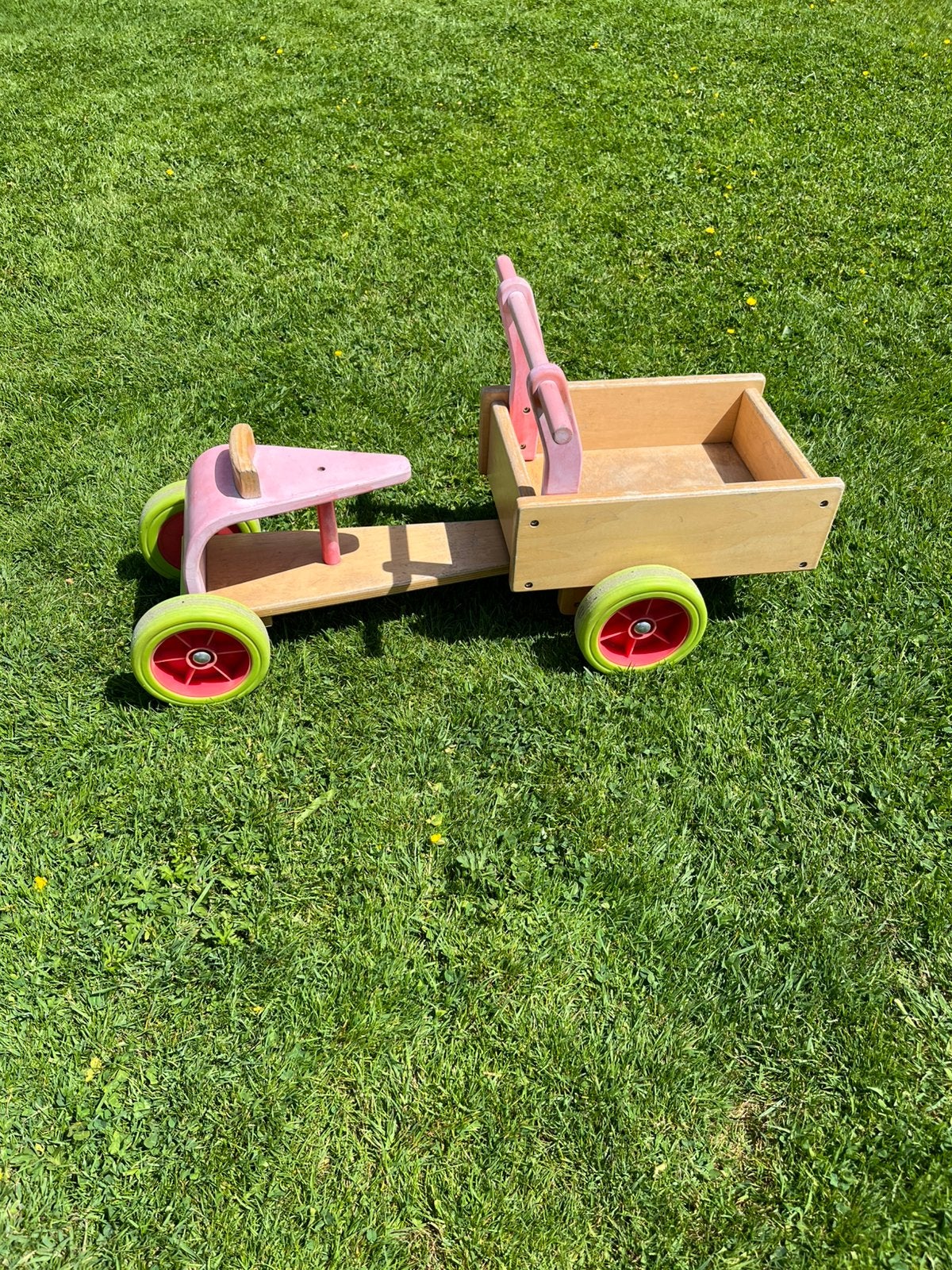 Houten Loop - Bakfiets, Ophalen of Verzenden, Gebruikt, Loopfiets