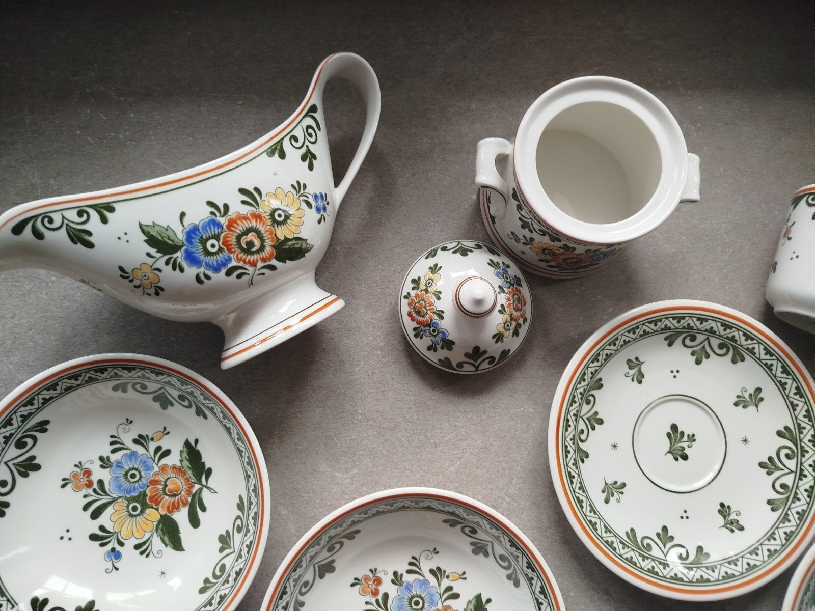 Villeroy & Boch Alt Amsterdam Serviesdelen, Ophalen, Vintage, Zo goed als nieuw, Porselein